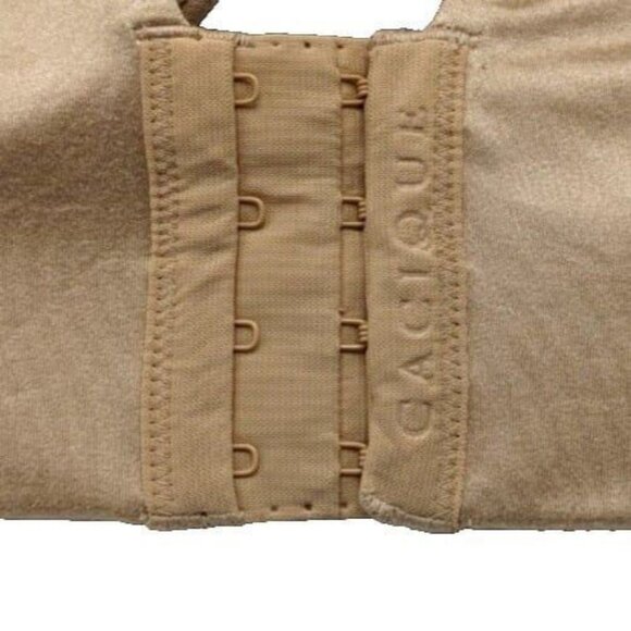 Lane Bryant Cacique Bra Intuition Uplift Plunge Cafe Mocha Size 46DDD - Picture 5 of 7